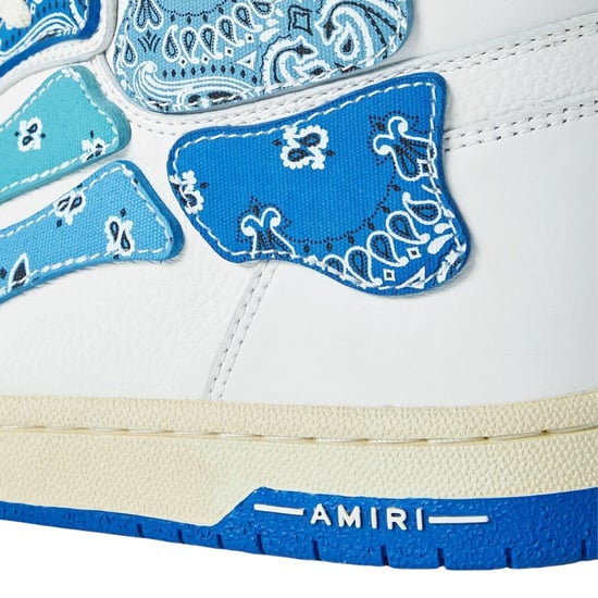 Amiri Skel Top Hi Bandana Blue - Image 3