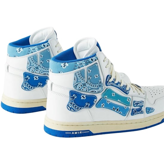 Amiri Skel Top Hi Bandana Blue - Image 5