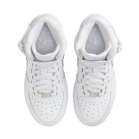 Nike Air Force 1 Mid Easy On Gs White Trainers - Image 3