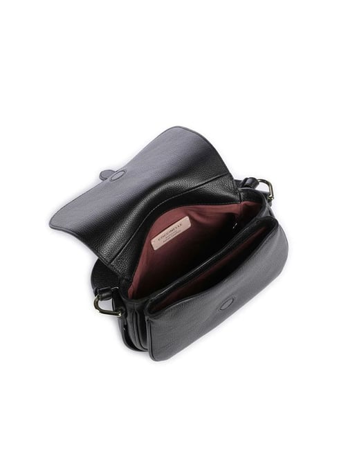 Coccinelle Zwarte Leren Dames Handtas - Image 4