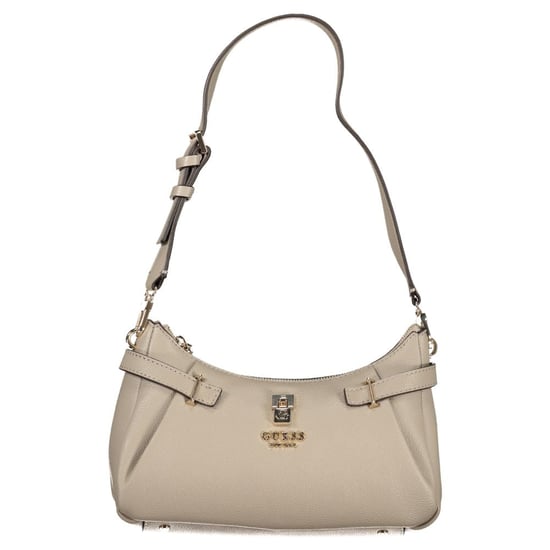 Guess Jeans Grigio Polyurethaan Dames Handtas - Image 1