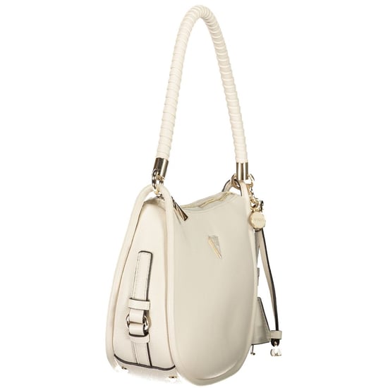 Guess Jeans Witte Polyurethaan Dameshandtas - Image 3