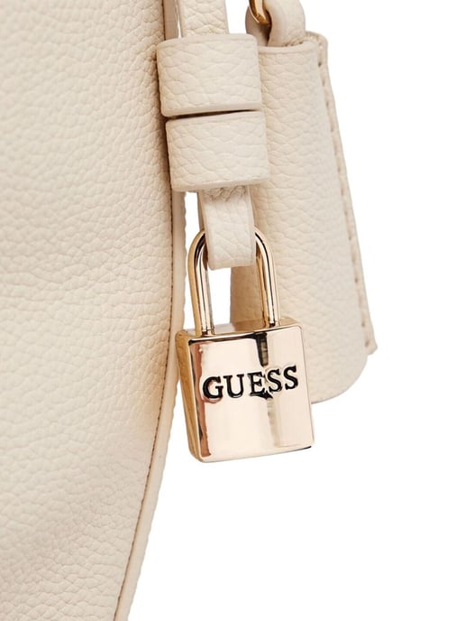 Guess Jeans Zwarte Polyurethaan Vrouwen Handtas - Image 5