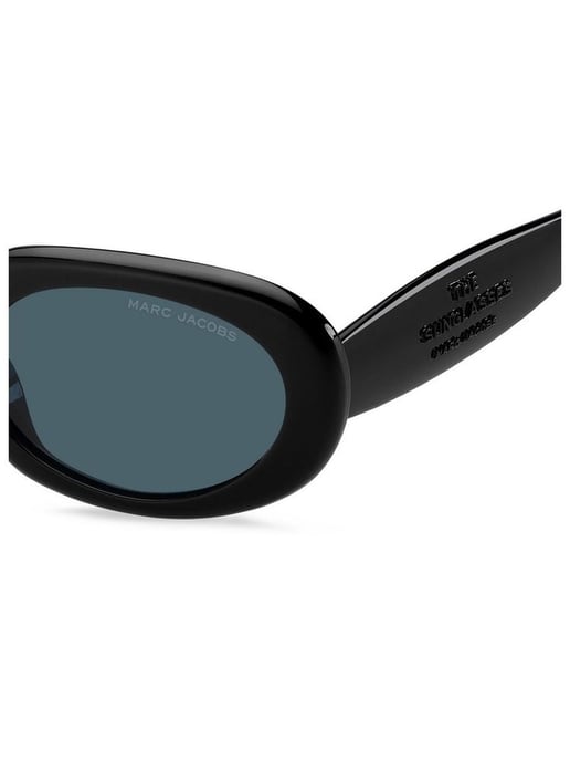 Marc Jacobs Black Plastic Sunglasses - Image 4