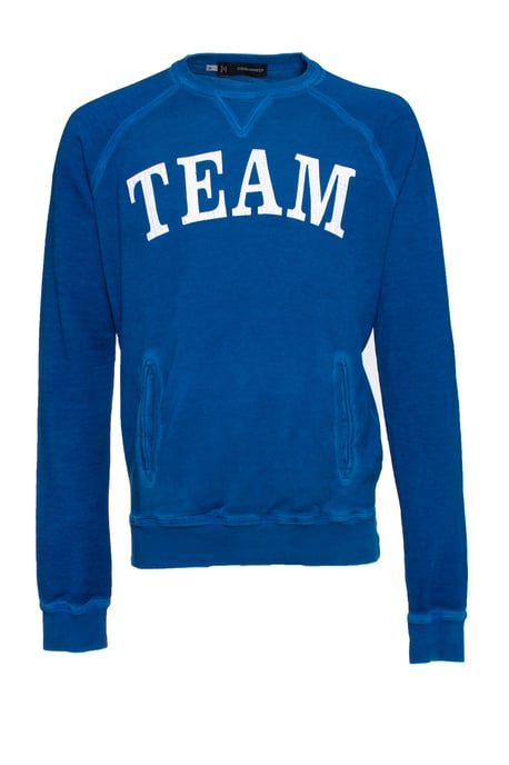 Dsquared2, Blå tröja med text. - Image 1