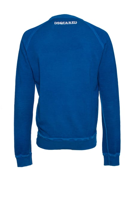 Dsquared2, Blå tröja med text. - Image 2