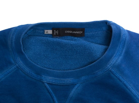 Dsquared2, Blå tröja med text. - Image 6
