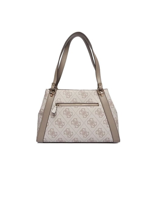 Guess Schoudertas Donker Taupe Logo - Image 3