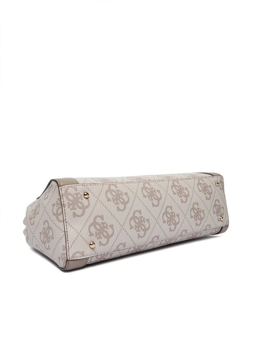 Guess Schoudertas Donker Taupe Logo - Image 6