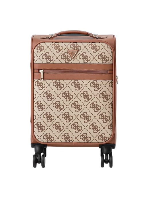 Guess Resväska Cognac Logotyp - Image 1