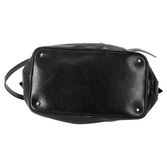 Burberry Medium Ellers Perforated Tote Bag in Black Leather - Image 5