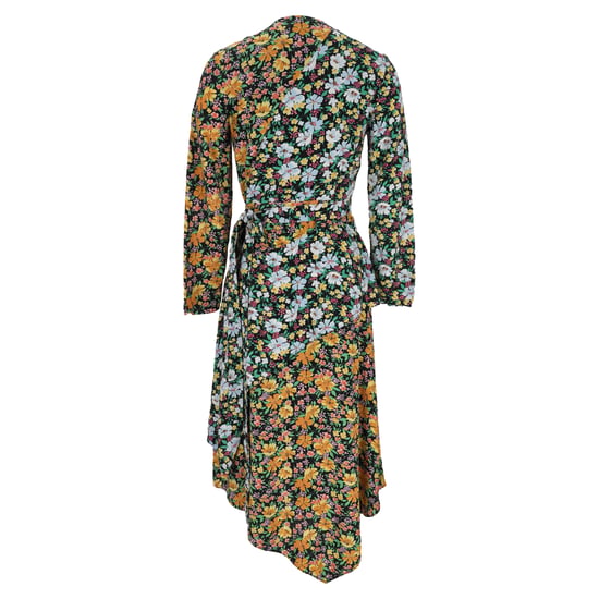 Maje Roen asymmetrische midi-wikkeljurk van veelkleurige viscose - Image 3