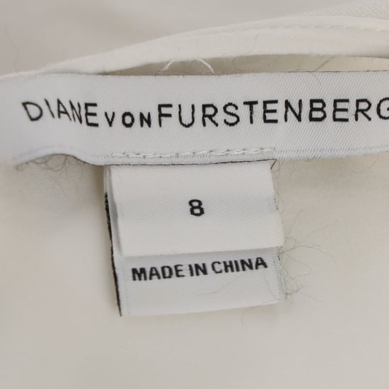Diane Von Furstenberg – Midiklänning med utskurna detaljer i vit rayon - Image 4