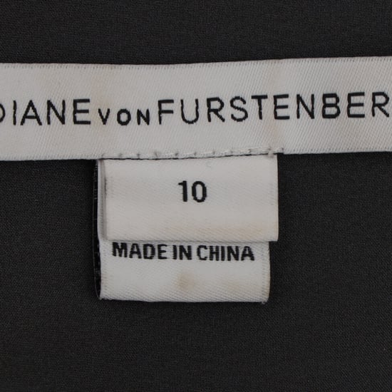 Diane Von Furstenberg Mackenzie utsmyckad klänning i grå polyester - Image 6