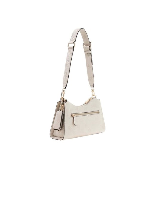 Guess Axelväska Off White Logga - Image 2