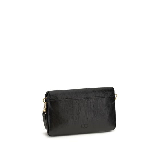 PINKO Svart Getskinn Axelväska - Image 3