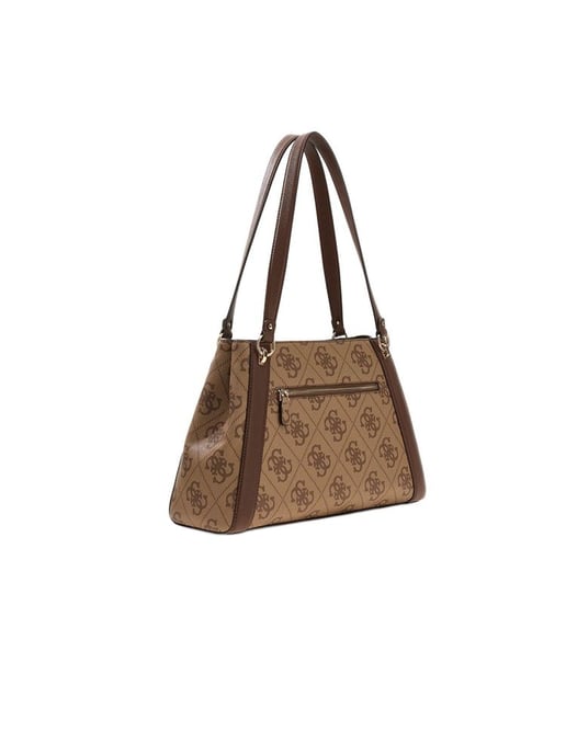 Guess Schoudertas Latte Logo/Bruin - Image 2
