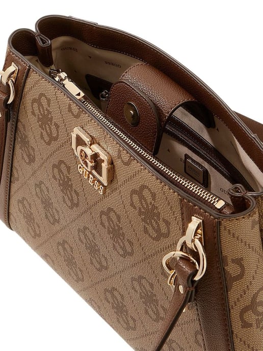 Guess Schoudertas Latte Logo/Bruin - Image 3