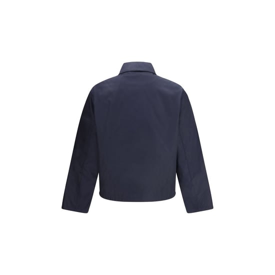 Prada Blauwe Nylon Shell Jas - Image 2