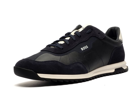 Hugo Boss Zayn Low ITSD Mens Leather Trainers - Image 2