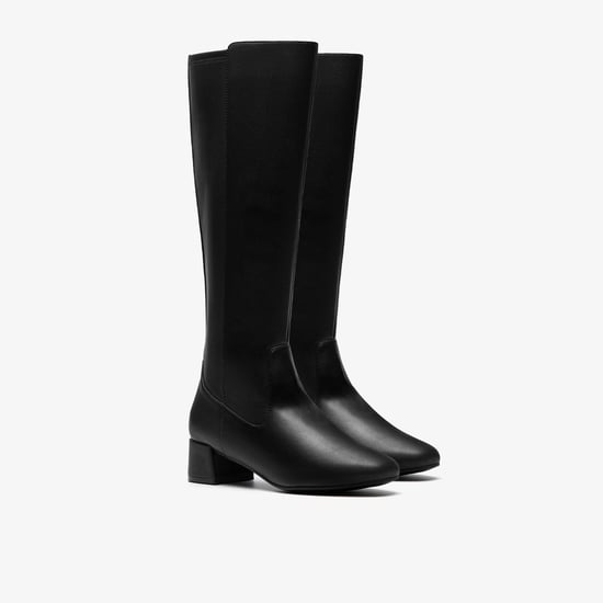 Iridessa Glow Black Leather Laarzen - Image 4
