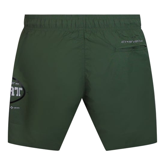 Swim Shorts in Dark Green - Image 2