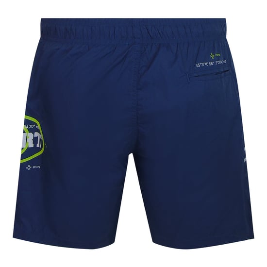 Geo Logo Swim Shorts in Navy - Image 2