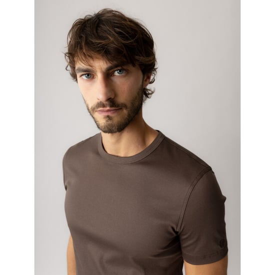 Mos Mosh 500930 769 mosmosh gallery mmgperry o-ss tee chocolate brown - Image 1
