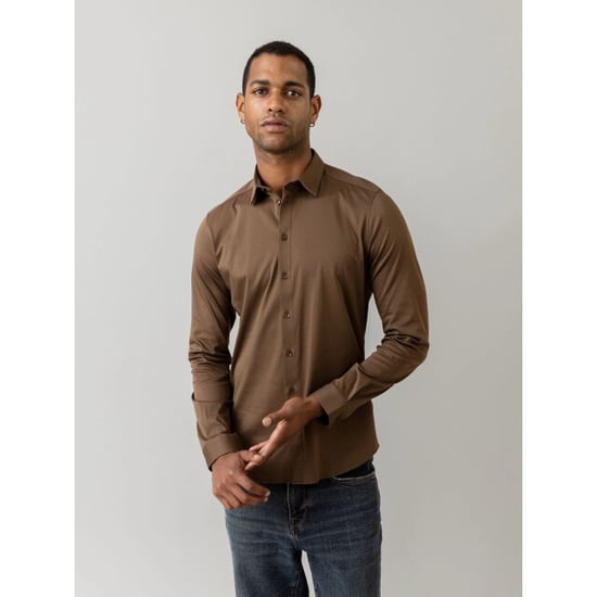 Mos Mosh 500940 769 mosmosh gallery mmgmarco jersey shirt chocolate brown - Image 3