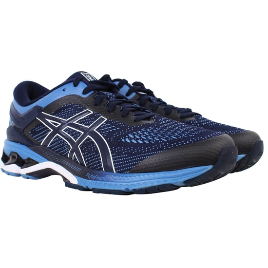 Asics Gel-Kayano 26 Mens Navy Running Shoes - Image 2