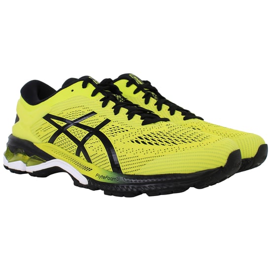 Asics Gel-Kayano 26 Mens Yellow Running Shoes - Image 2