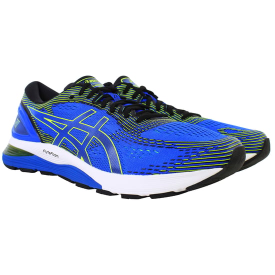 Asics Gel-Nimbus 21 Mens Blue Running Shoes - Image 2