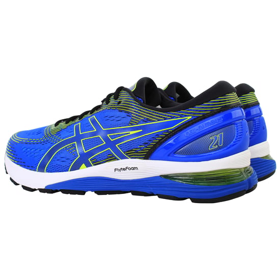 Asics Gel-Nimbus 21 Mens Blue Running Shoes - Image 3