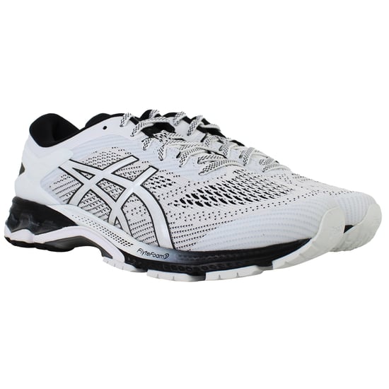 Asics Gel-Kayano 26 Mens Off White Running Shoes - Image 2