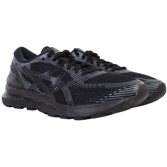 Asics Gel-Nimbus 21 Mens Black Running Shoes - Image 2