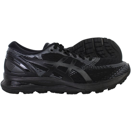 Asics Gel-Nimbus 21 Mens Black Running Shoes - Image 4