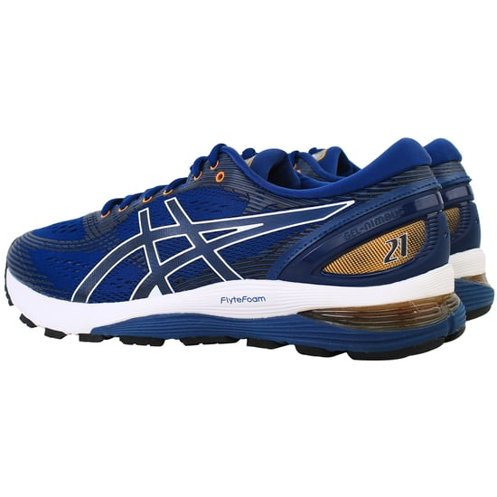 Asics Gel-Nimbus 21 Mens Blue Running Shoes - Image 3