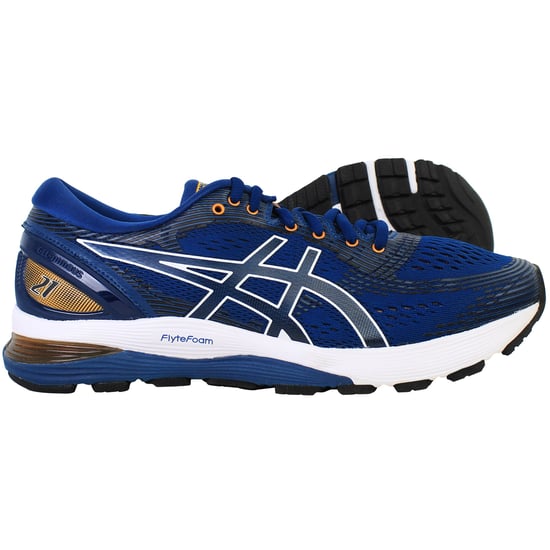 Asics Gel-Nimbus 21 Mens Blue Running Shoes - Image 4