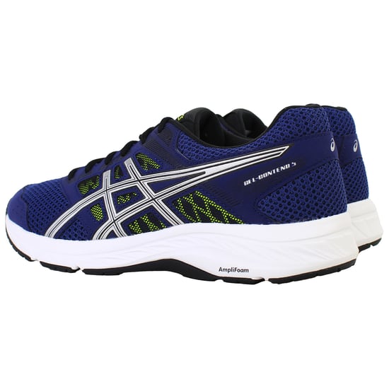 Asics Gel-Contend 5 Mens Blue Running Shoes - Image 3