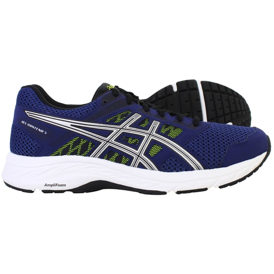 Asics Gel-Contend 5 Mens Blue Running Shoes - Image 4