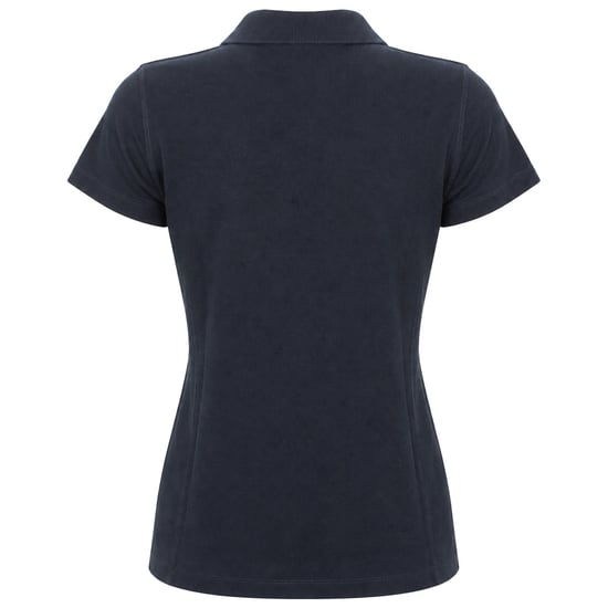 Mizuno Shizuoka Womens Black Polo Shirt - Image 2