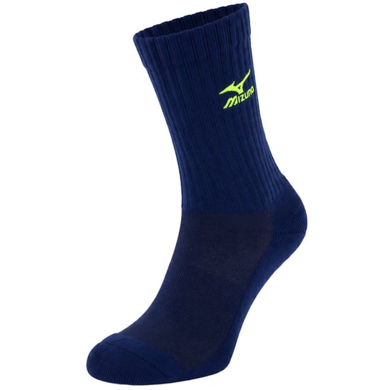 Mizuno 1-Pack Team Navy Mid Volley Socks - Image 1