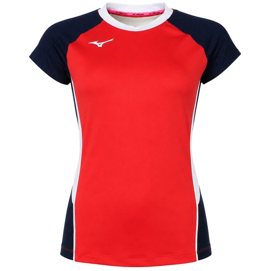 Mizuno Team Premium High-Kyu Womens Red T-Shirt - Image 1