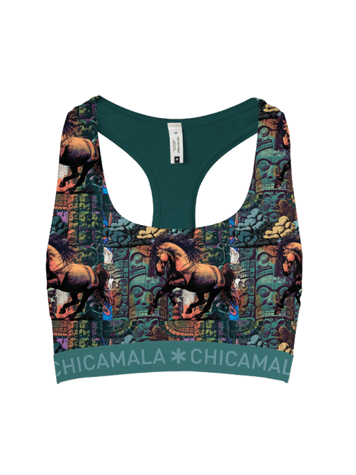 Chicamala Women's Racerback - Women's Sports Bra - Image 1