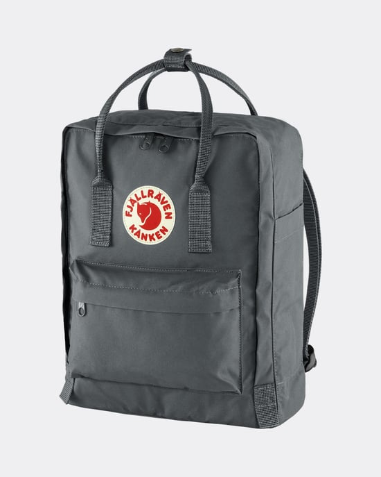 Kanken Top Handle Backpack in Grey - Image 3