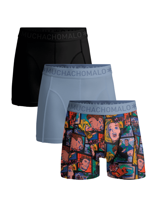 Muchachomalo Boys Boxer Shorts - 3-Pack - Boys Underwear - Image 1