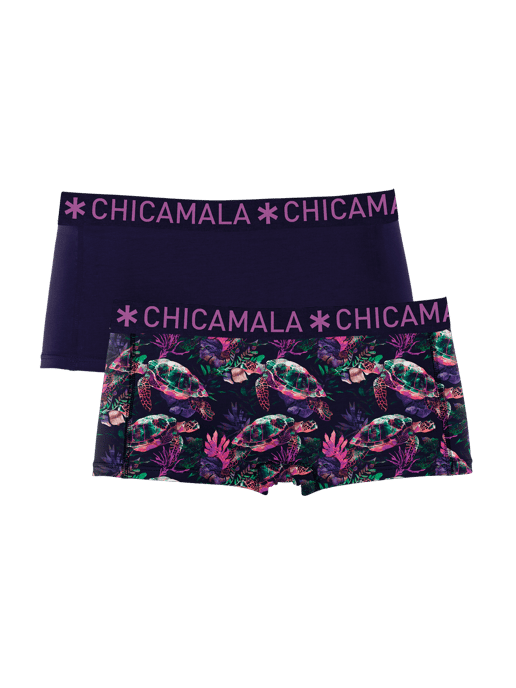 Chicamala Girls' Boxer Shorts - 2-Pack - Girls' Underwear - Image 1