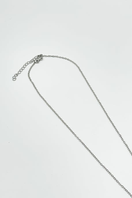Mini Heart & August Birthstone Necklace in Silver - Gift Boxed - Image 5