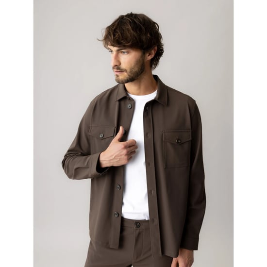 Mos Mosh 503851 769 mosmosh gallery mmgbirk traver overshirt chocolate brown - Image 1