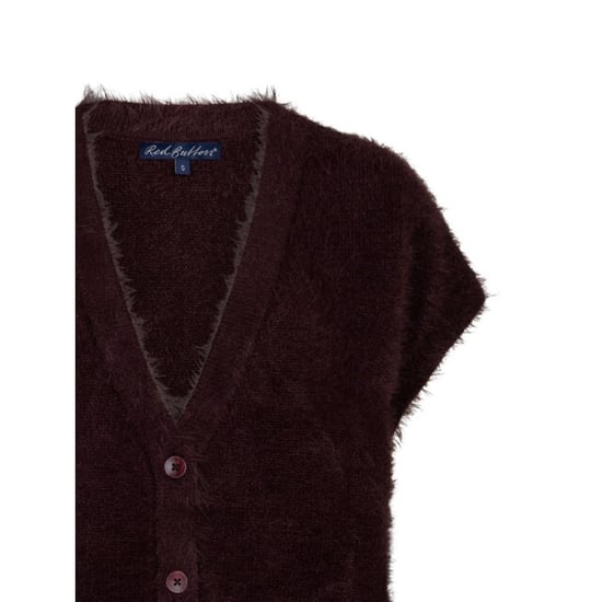 Red Button Rb sleeveless fuzzy burgundy - Image 3